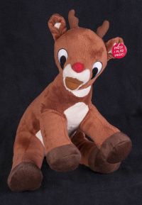 Commonwealth Toy Rudolph the Red Nosed Reindeer Musical Plush